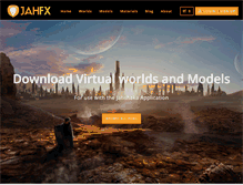 Tablet Screenshot of jahfx.com
